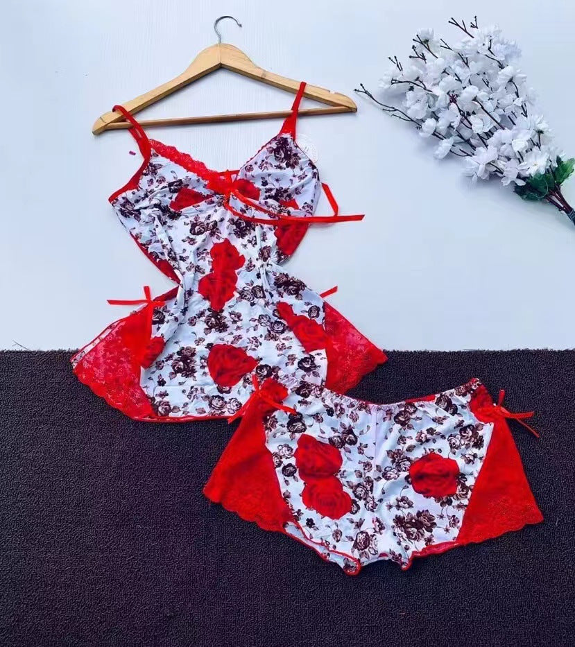 Fashionable Women's Sleepwear SetStyle Lingerie Sexy Nightwear for Women