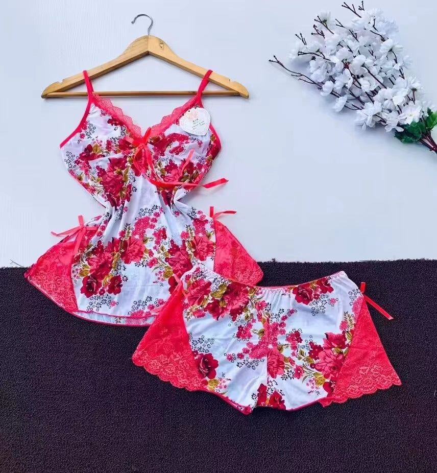 Fashionable Women's Sleepwear SetStyle Lingerie Sexy Nightwear for Women