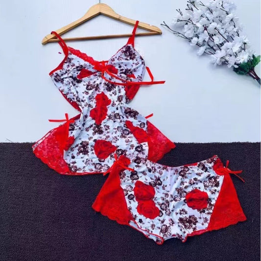 Fashionable Women's Sleepwear SetStyle Lingerie Sexy Nightwear for Women