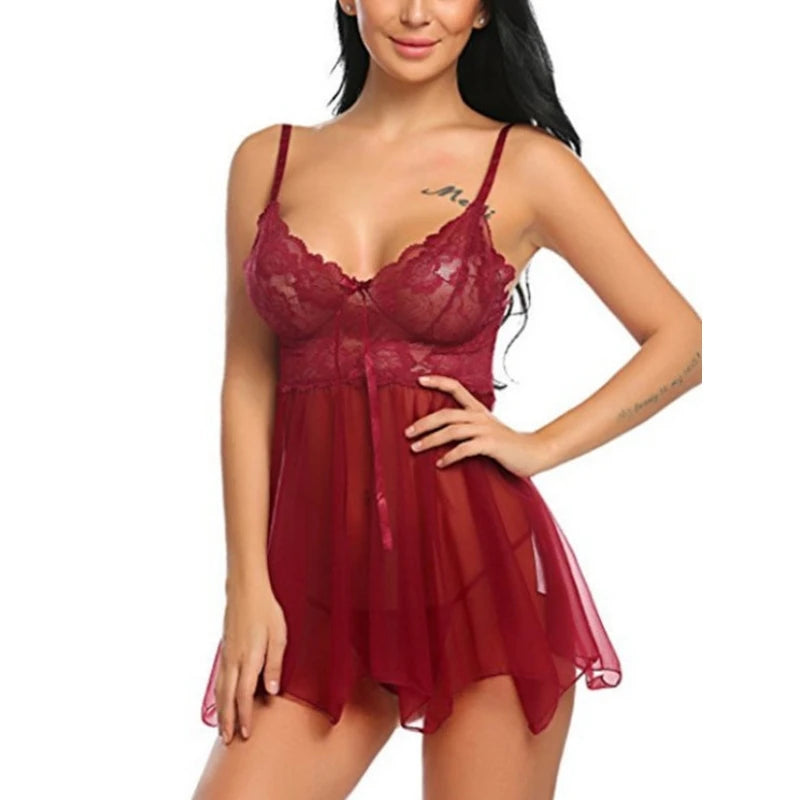 Lace Open-Cup Bridal Bodysuit